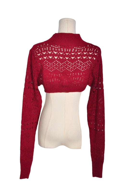 SHEIN Women Crop Tops Regular fit in Red - L