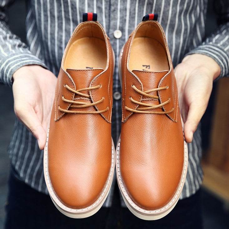 Men's leather shoes casual shoes - Velora
