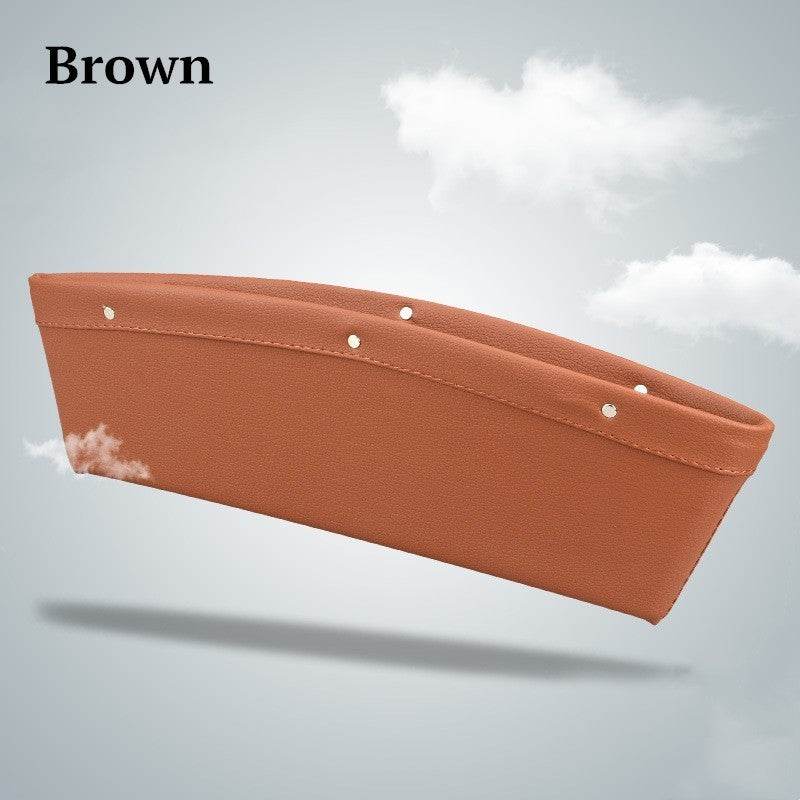 PU Leather car seat gap organizer Bag - Velora