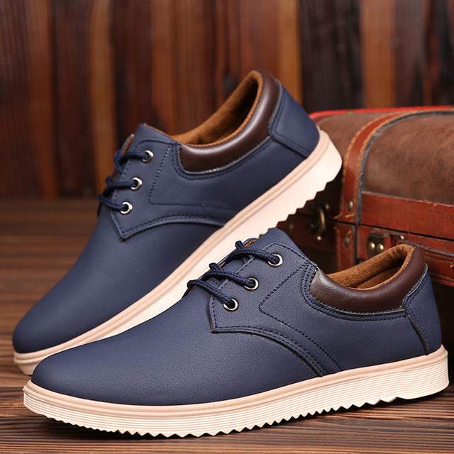 Men's Black Antiskid Shoes, Waterproof And Wear-Resistant Shoes - Velora