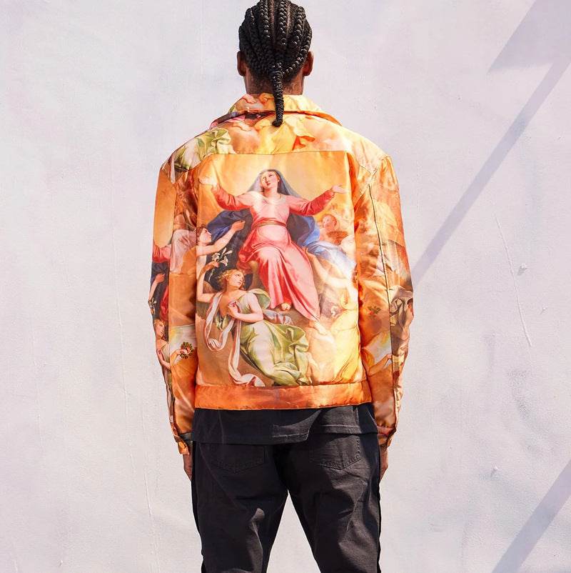 Men's Printed Jacket Top Long sleeved - Velora