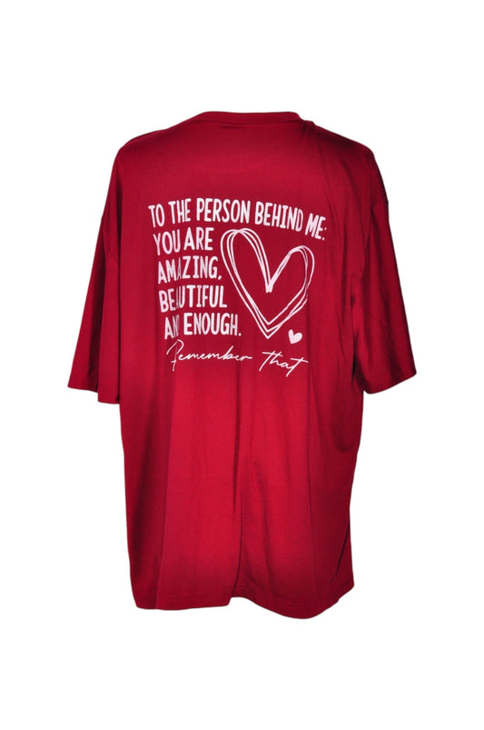 UNBRANDED Women T-Shirts Regular fit in Red - XL