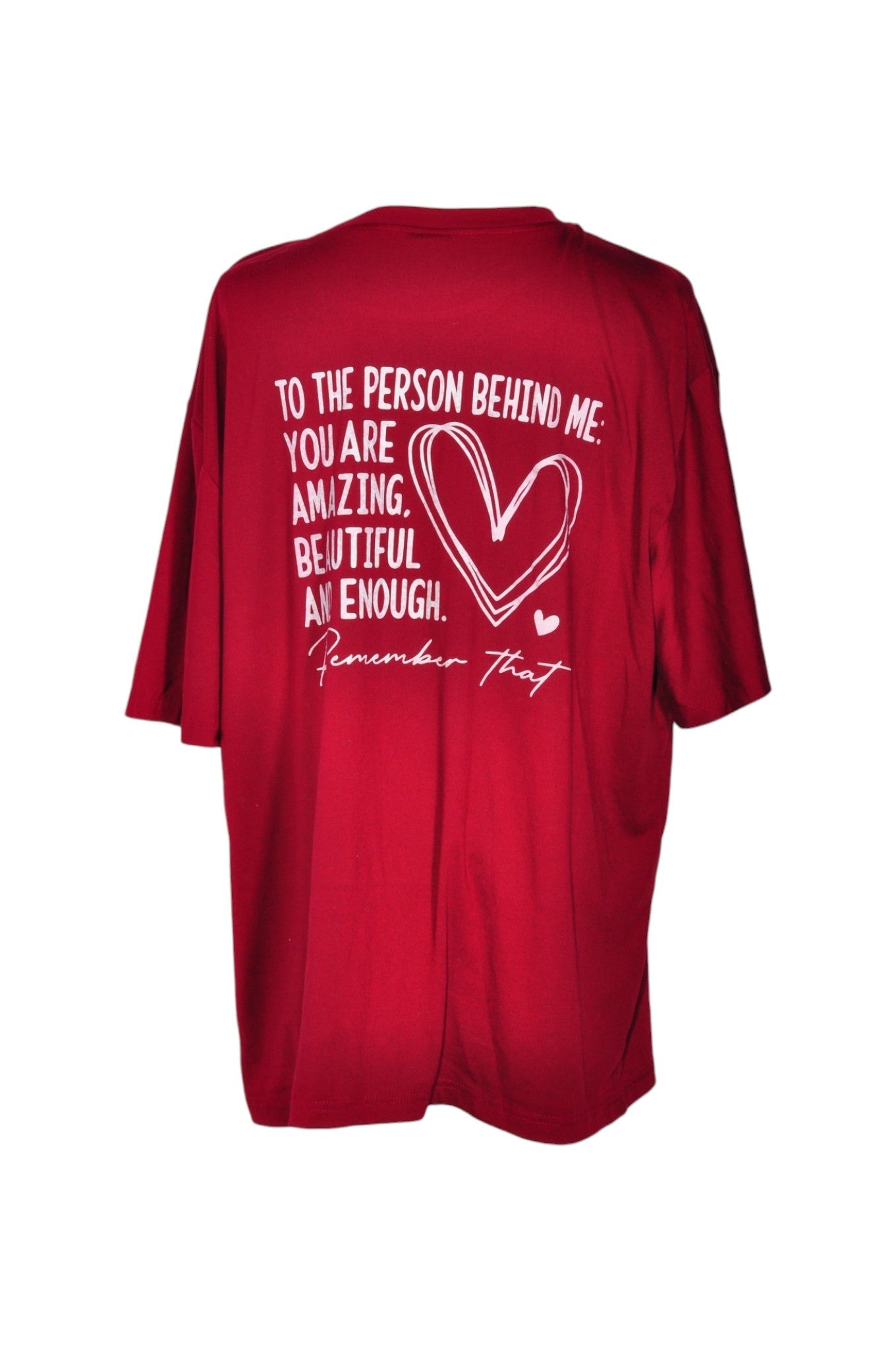 UNBRANDED Women T-Shirts Regular fit in Red - XL