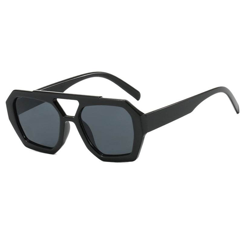 Ins Big Frame Leopard Sunglasses Summer Sunshade Beach Vacation Glasses - Velora
