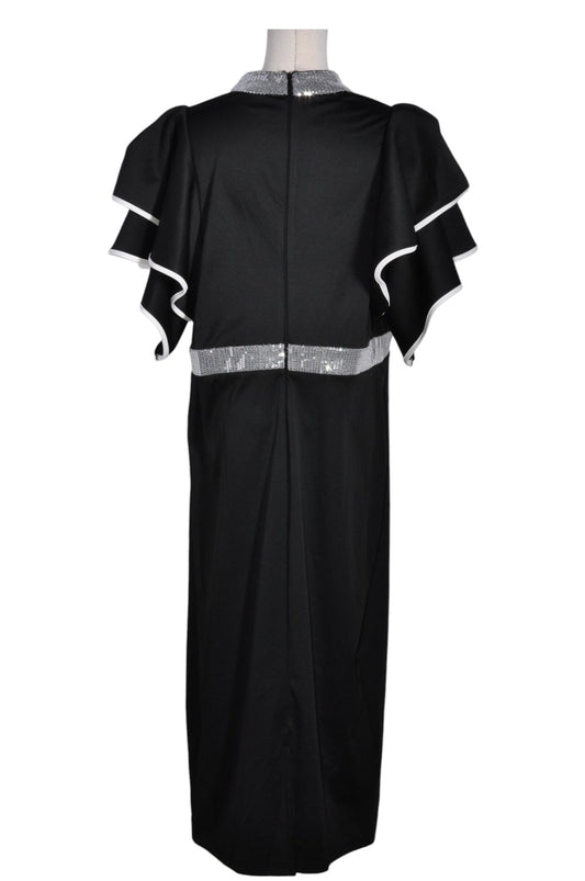 SHEIN Women Maxi Dresses Regular fit in Black - 2XL