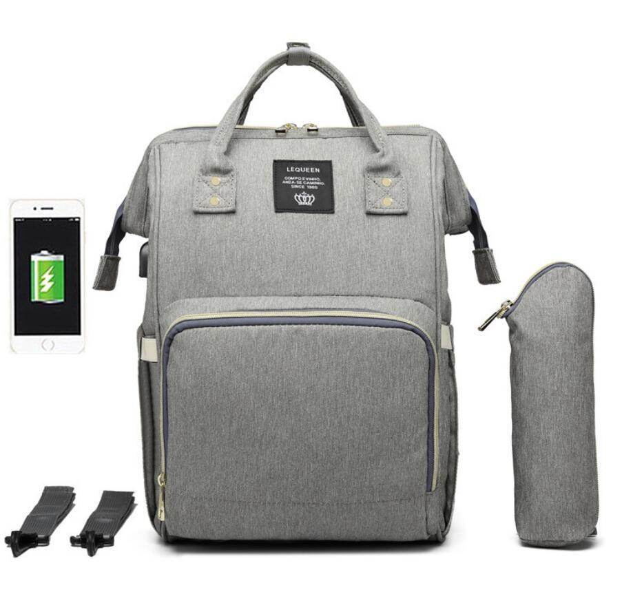 Large Capacity Diaper Bag Mummy Nursing Nappy Backpacks Travel Baby - Velora