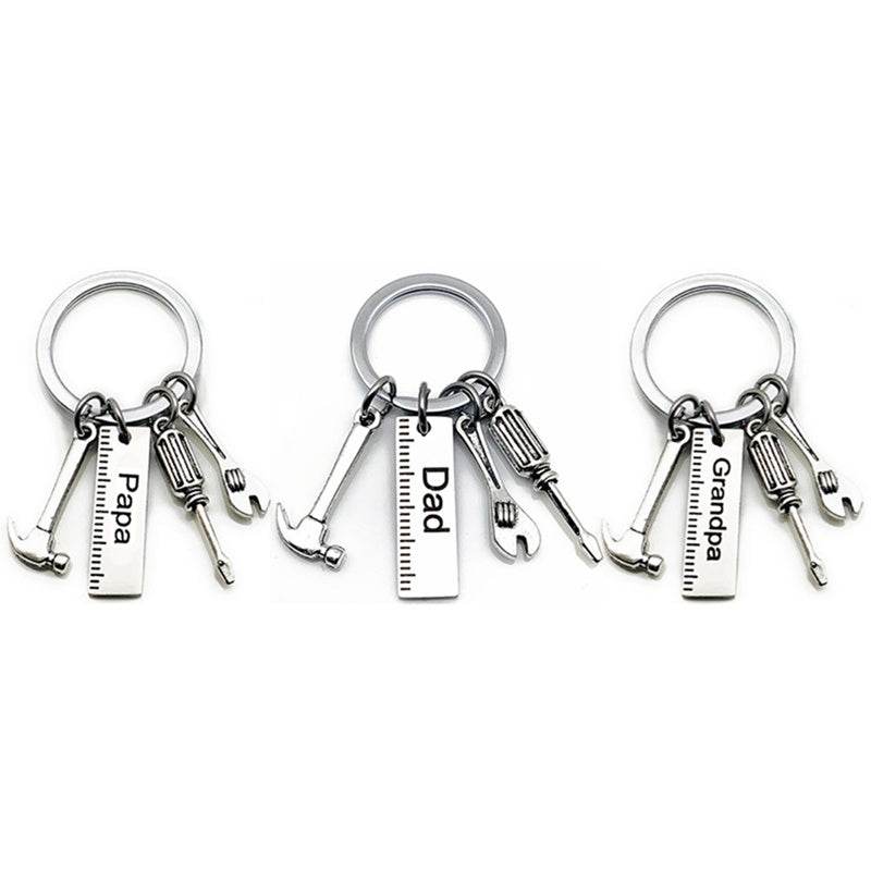 Hammer screwdriver pull keychain - Velora