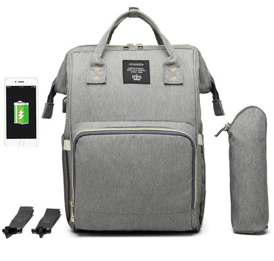 Large Capacity Diaper Bag Mummy Nursing Nappy Backpacks Travel Baby - Velora