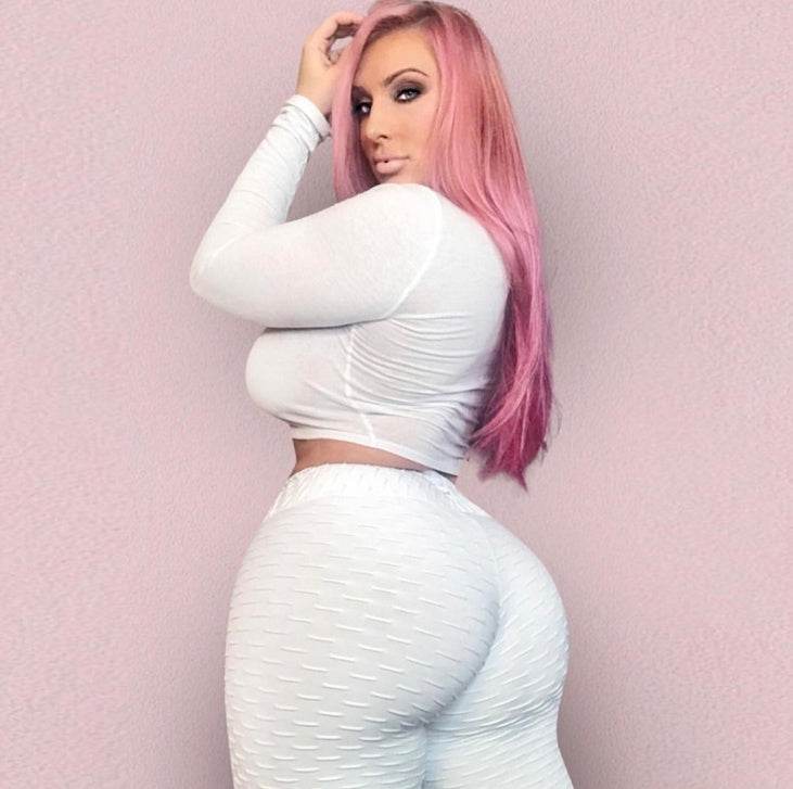 Booty Lifting Anti Cellulite Scrunch Leggings Without Pocket - Velora