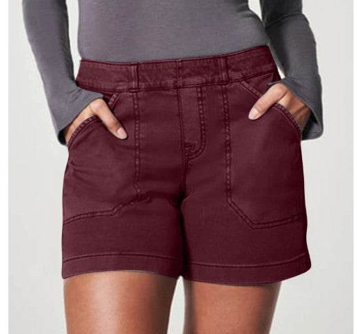 Women's High Waist Overalls Casual Pants Cotton And Linen Thin A- Line - Velora