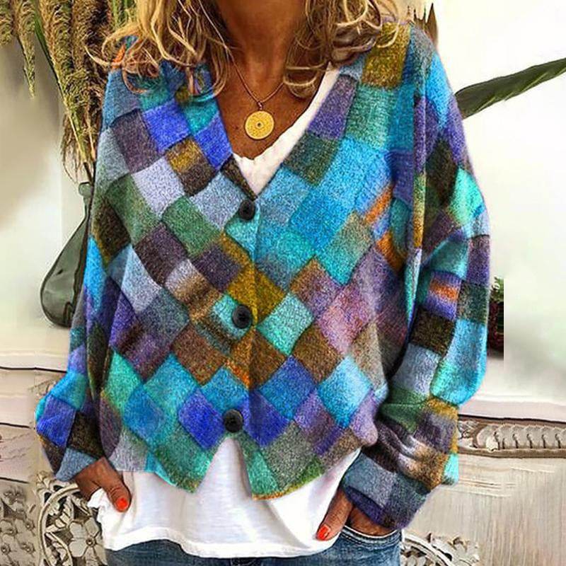 Printed Women's Sweater - Velora
