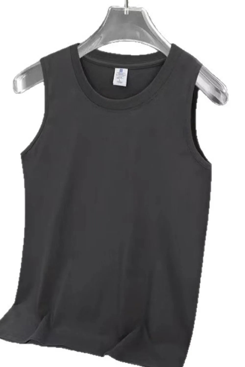 Men's Full Size Round Neck Tank Plus Size - Velora