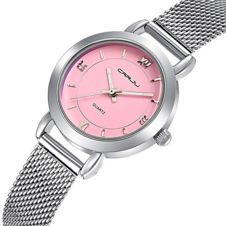 Women's Watch Small Quartz Steel Mesh Belt - Velora