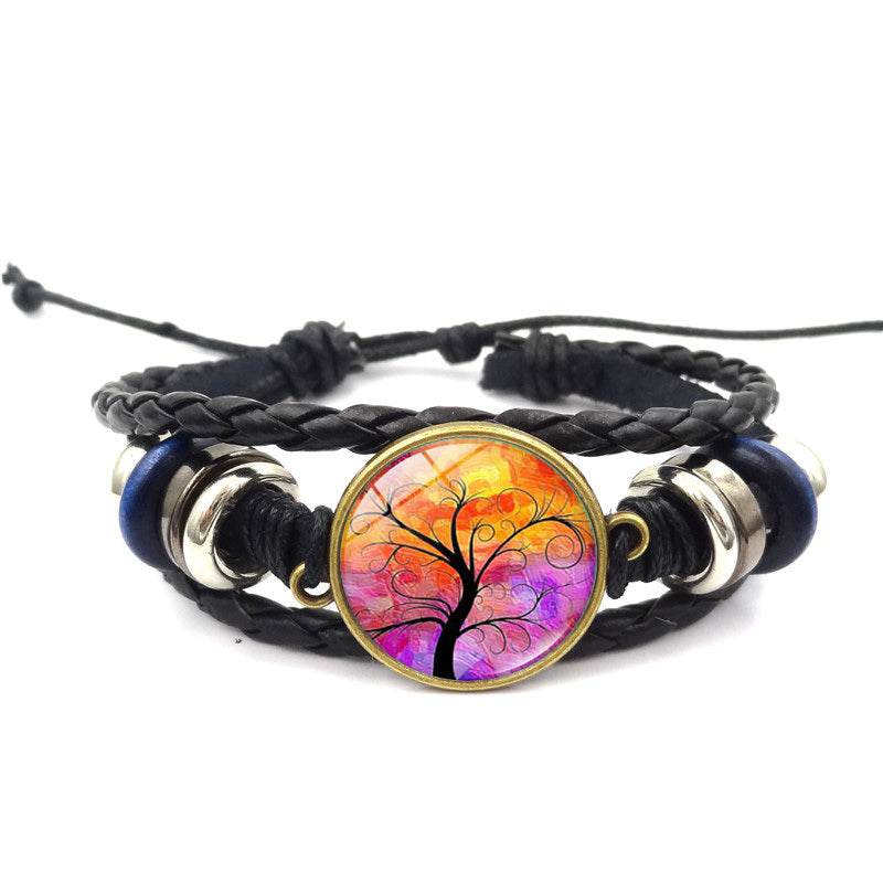 Tree of Life Bracelet Handmade Jewelry Multilayer Braided Bracelets - Velora