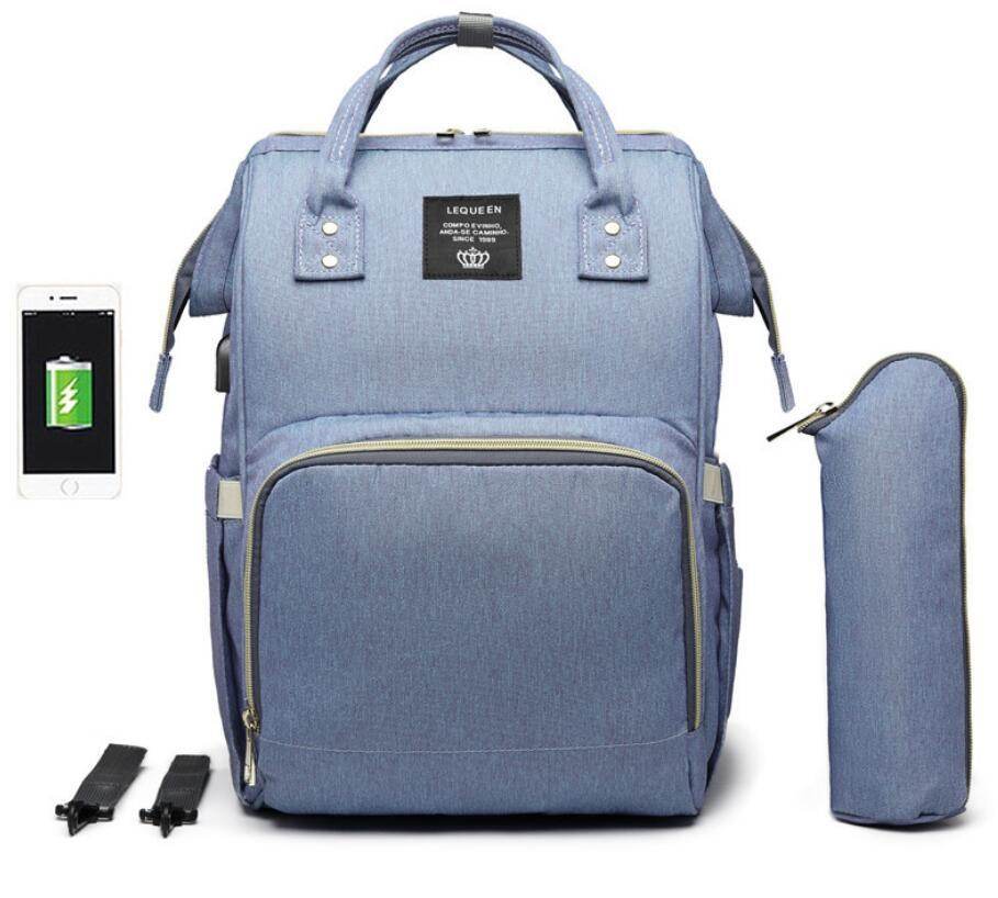 Large Capacity Diaper Bag Mummy Nursing Nappy Backpacks Travel Baby - Velora