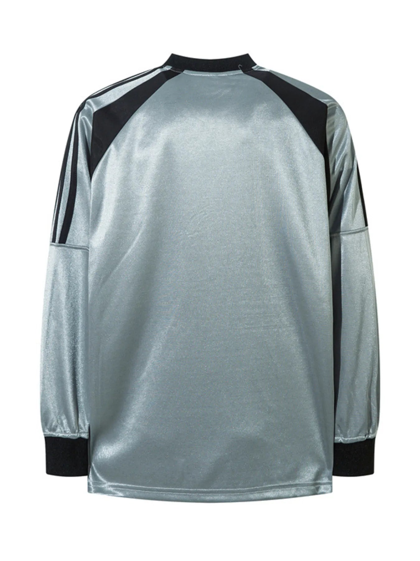 Men's Letter Striped Long Sleeve T-Shirt - Velora