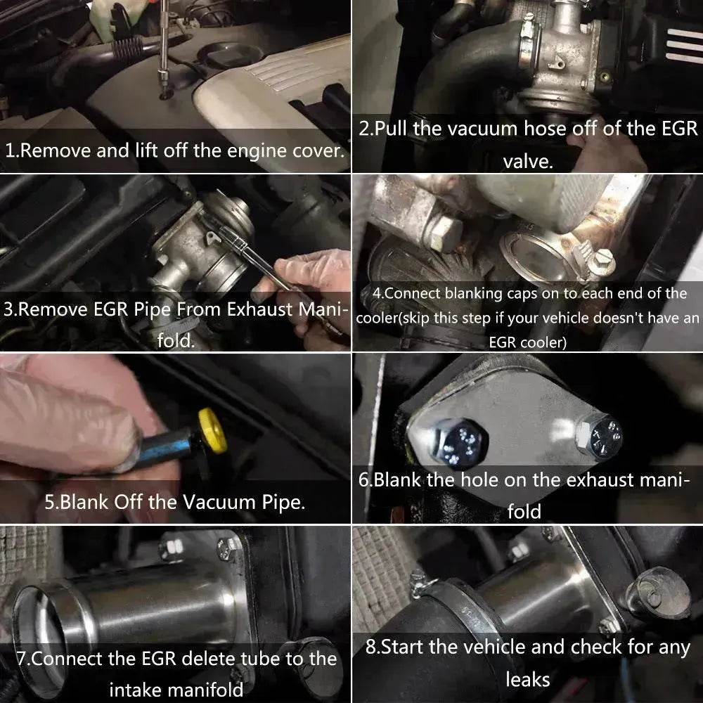 Automobile Modification Exhaust Gas Circulation Removal Pipe - Velora