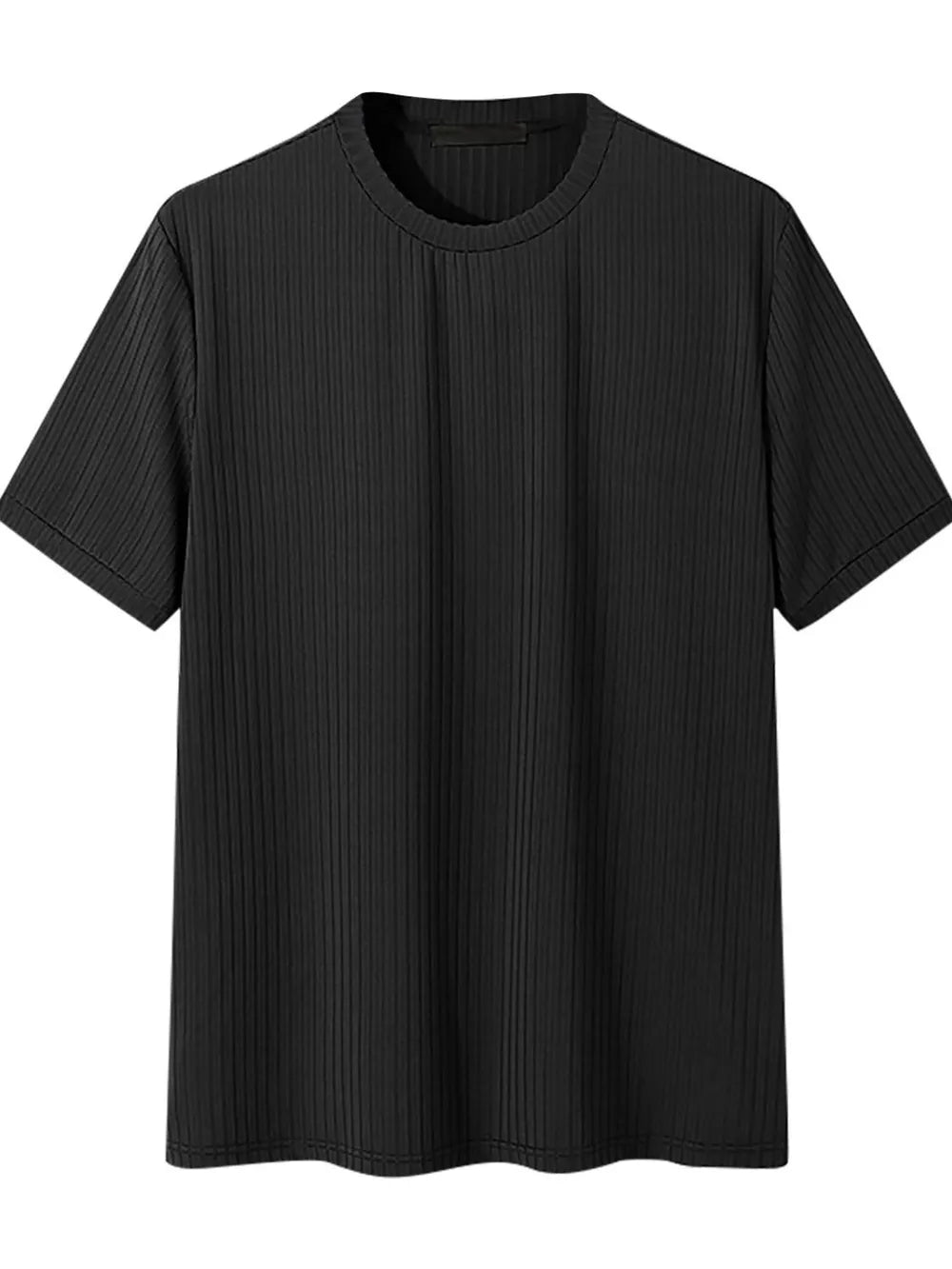 Men's Full Size Round Neck Short Sleeve T-Shirt Plus Size - Velora