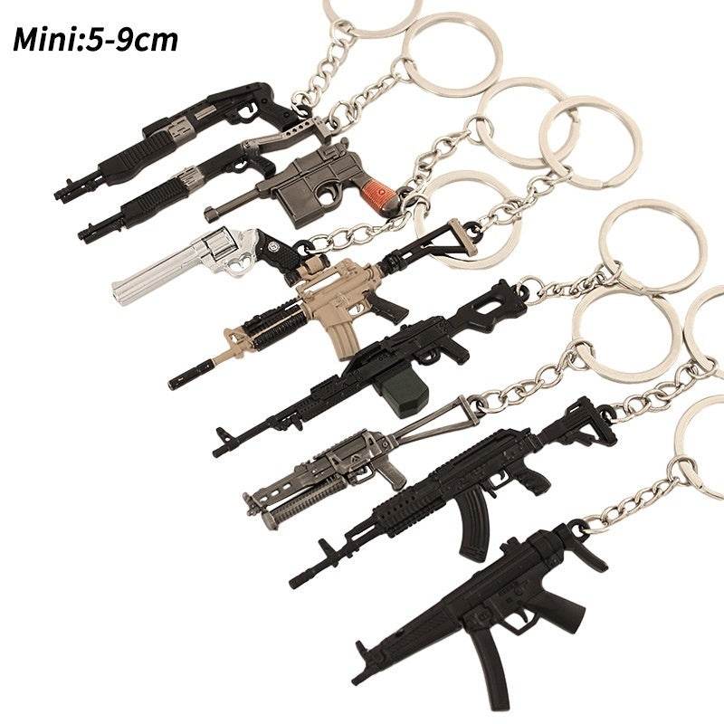 Gun Metal Toys Keychain - Velora