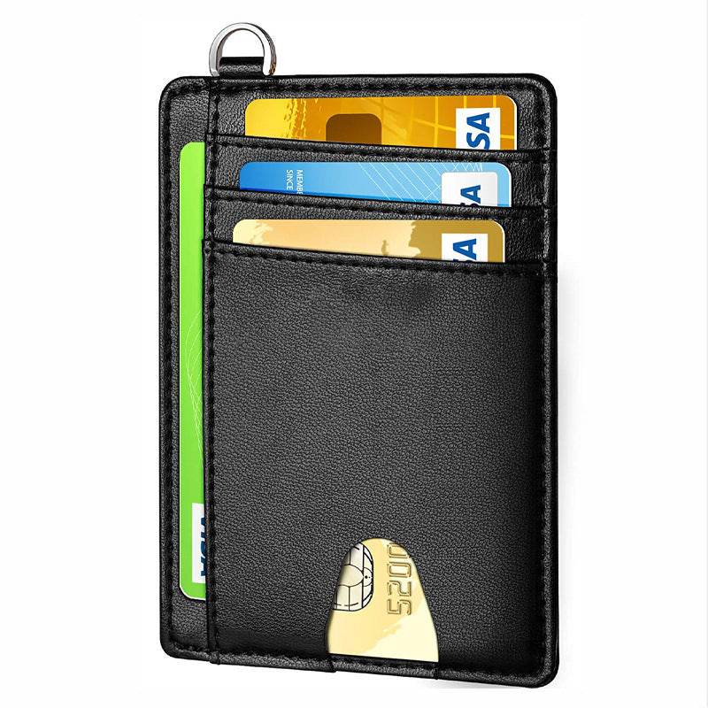 Men's Leather RFID Anti-theft Card Swiping Bag - Velora