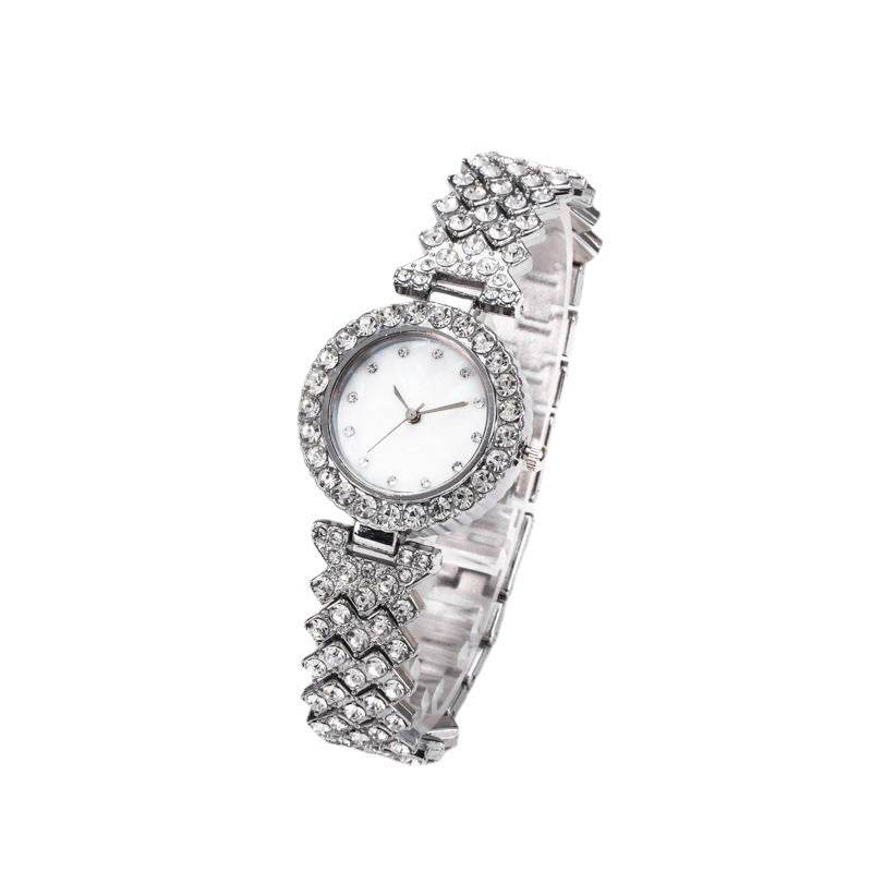 Fashion Simple Women's Quartz Watch Diamond Alloy - Velora