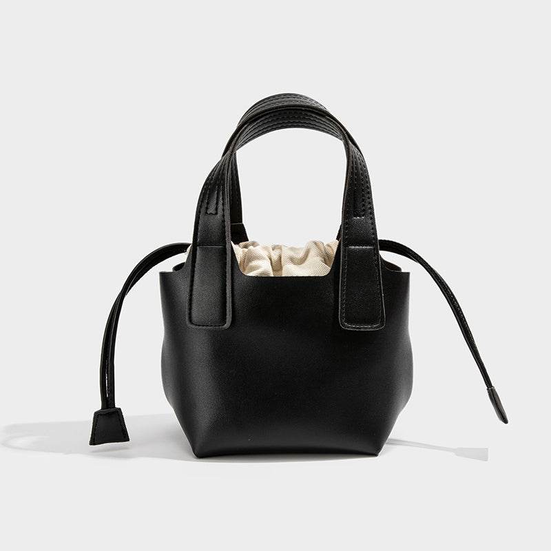 Trendy Luxury Light Luxury Niche Basket Bucket Bag - Velora