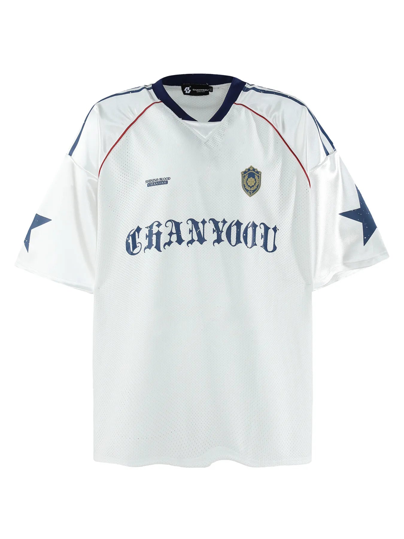 Men's Letter Short Sleeve T-Shirt - Velora
