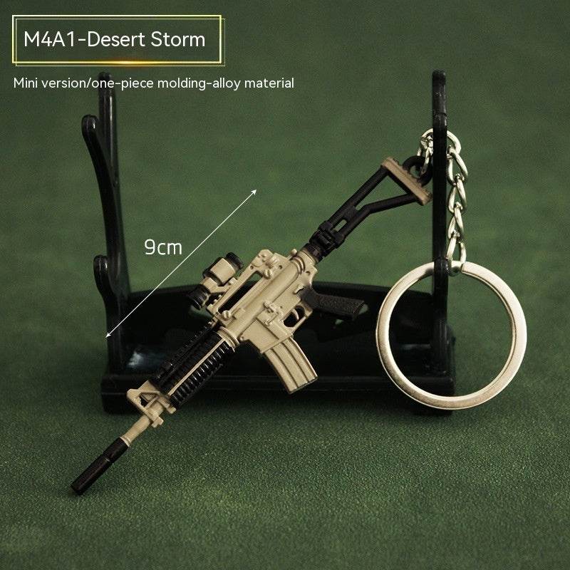 Gun Metal Toys Keychain - Velora