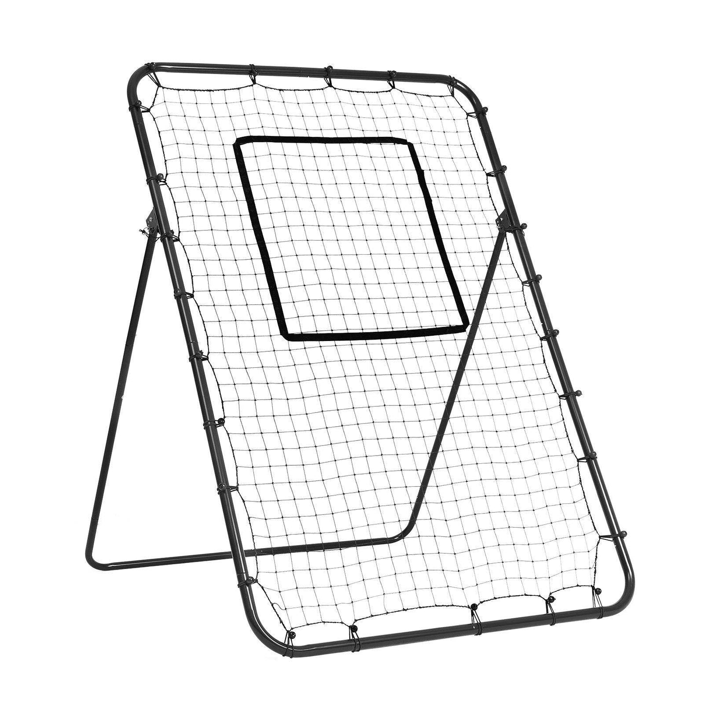 Baseball And Softball Rebounder Net 4x6 Ft PitchBack Adjustable Angles - Velora