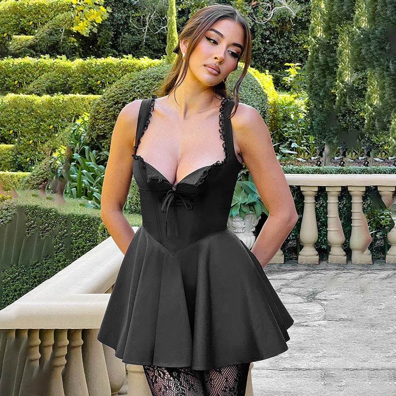 Elegant Hip Skirt Retro Style Elegant Sexy Dress - Velora