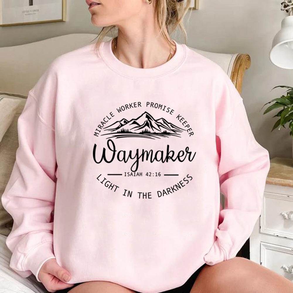 Sweatshirt Christian Crewneck Sweatshirts Bible Ver - Velora
