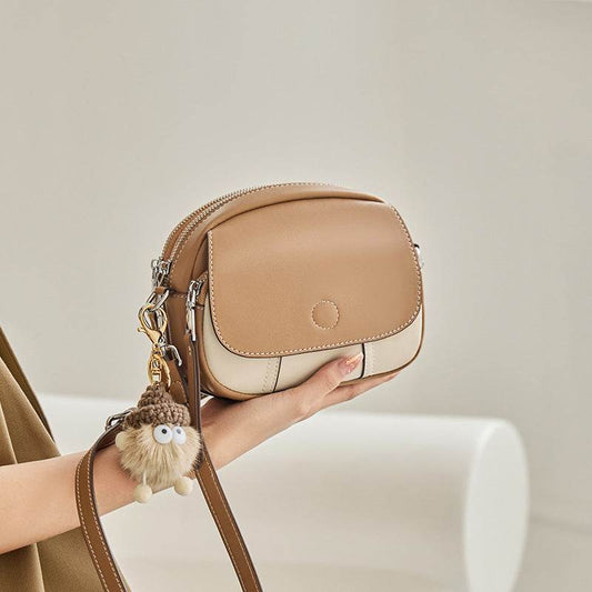 Special-interest Design Crossbody Bag Mini Small Round Bag Shoulder - Velora