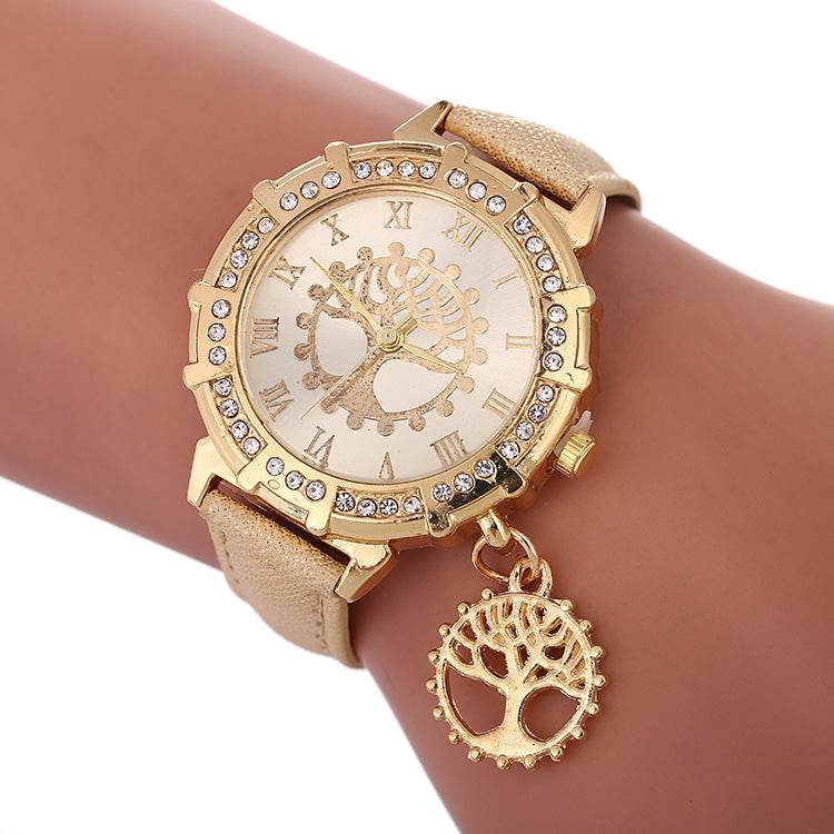 Tree Of Life Pattern Fashion Women's Watches - Velora