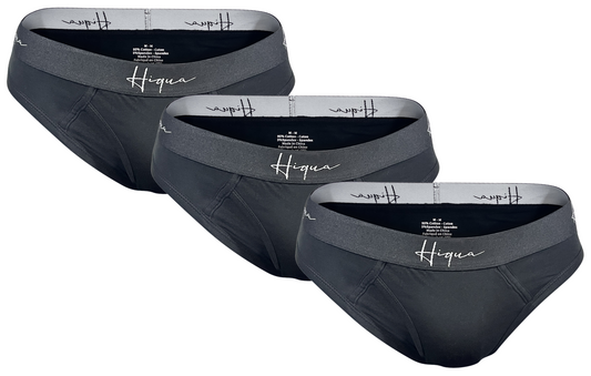 3 Pack Classic Briefs, Multi Colour - Velora Luxury Fashion