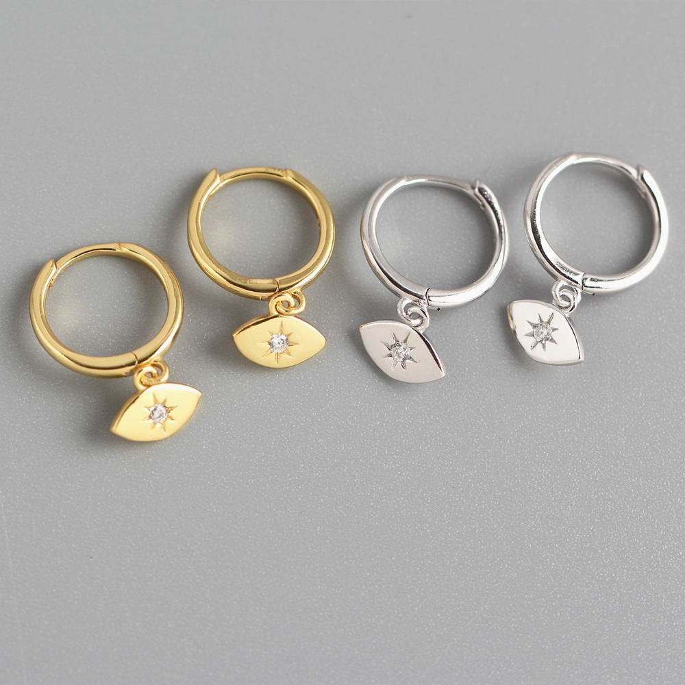 Light luxury eye earrings - Velora