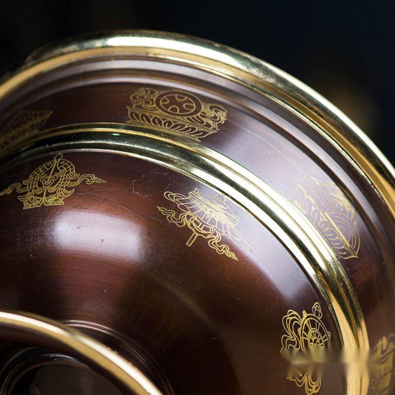 India Copper God of Wealth Water Supply Cup for Buddha Cup - Velora