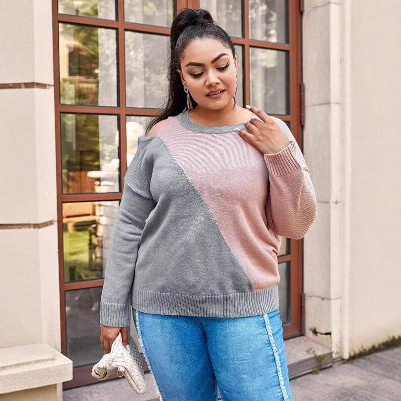 Large Size Women's Sweater - Velora
