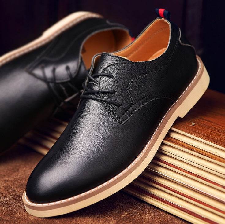 Men's leather shoes casual shoes - Velora