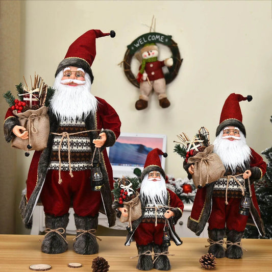 New stylish Santa Claus ornaments - Velora