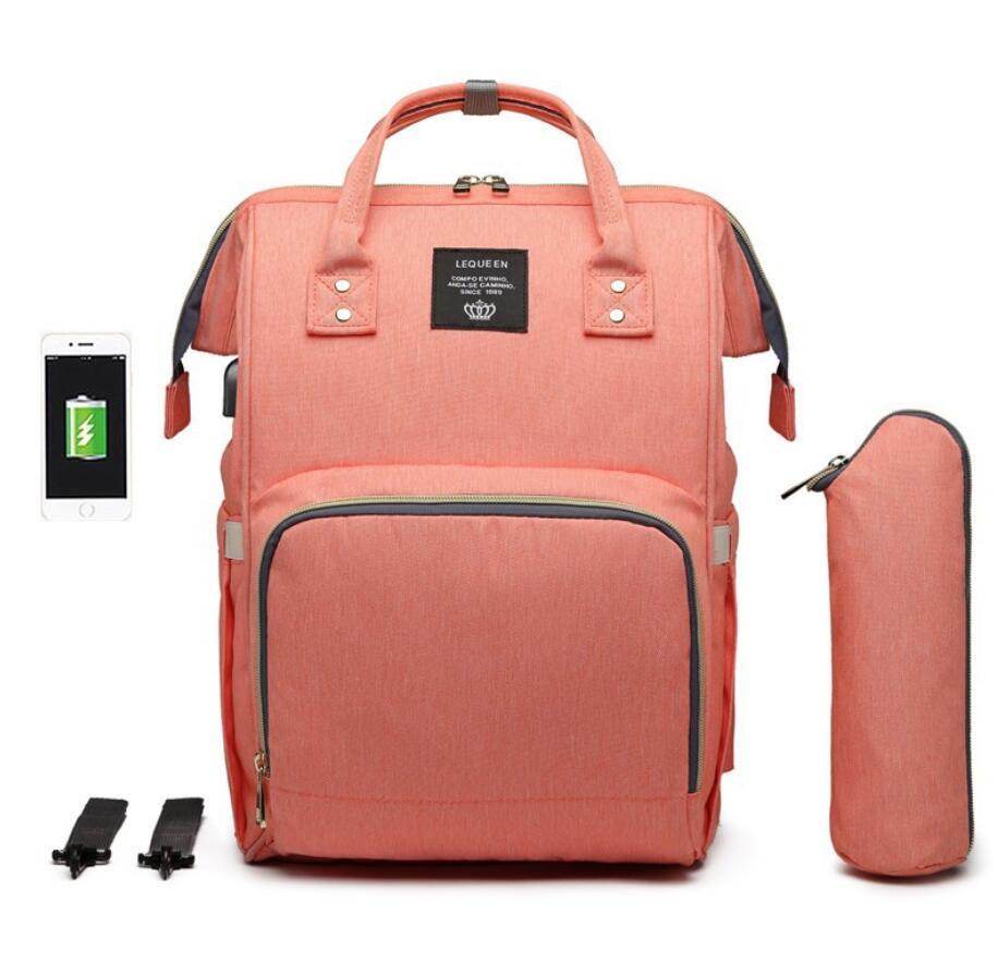 Large Capacity Diaper Bag Mummy Nursing Nappy Backpacks Travel Baby - Velora