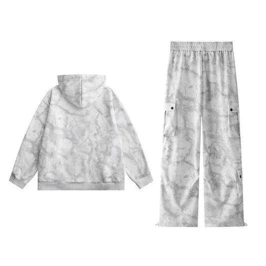 Men's 2 pcs Hoodie set outfit Sweatshirt and Sweatpants