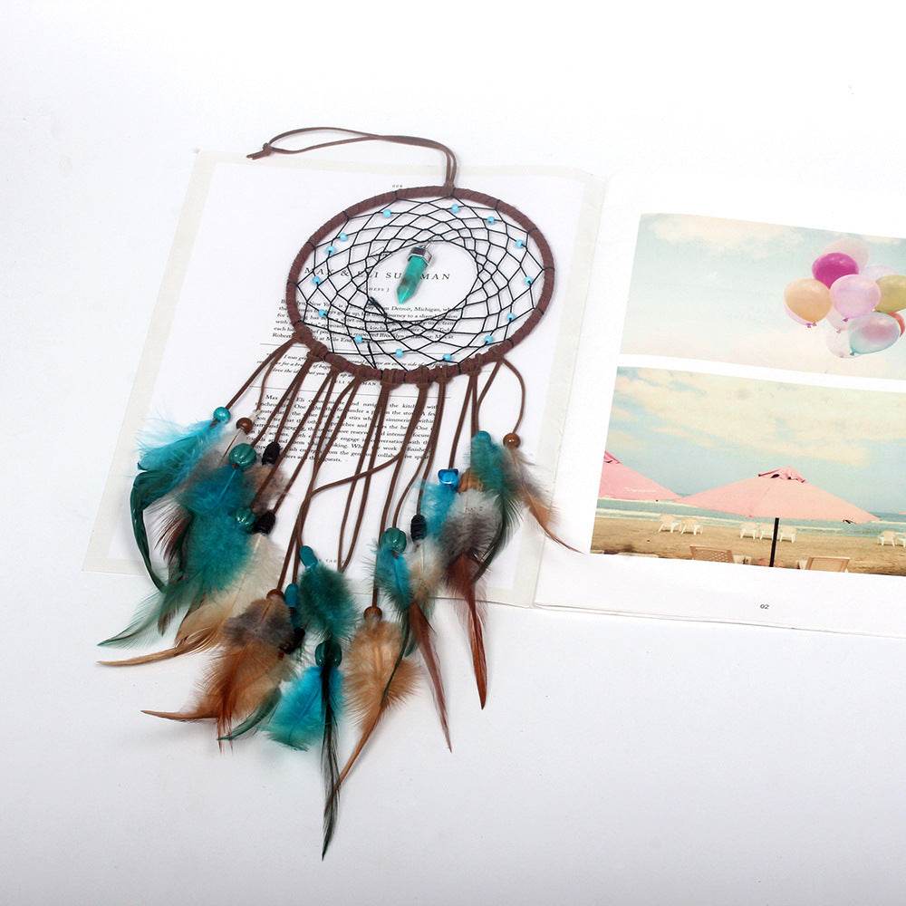 Simple Turquoise Dream Catcher - Velora