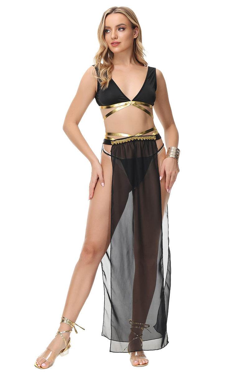 New Women's Egyptian Pharaoh Costume Role Playing Performance Set - Velora