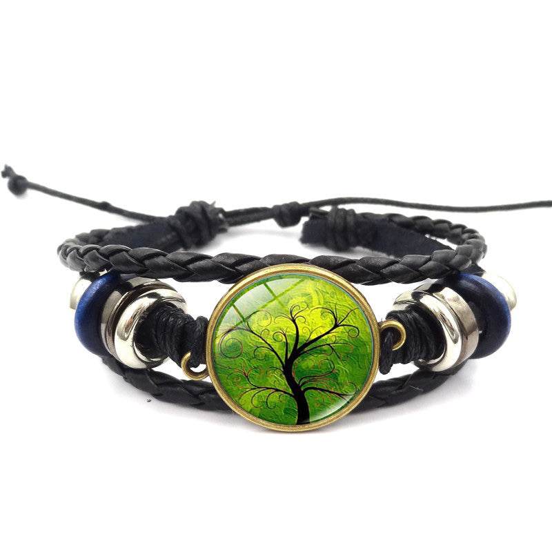 Tree of Life Bracelet Handmade Jewelry Multilayer Braided Bracelets - Velora