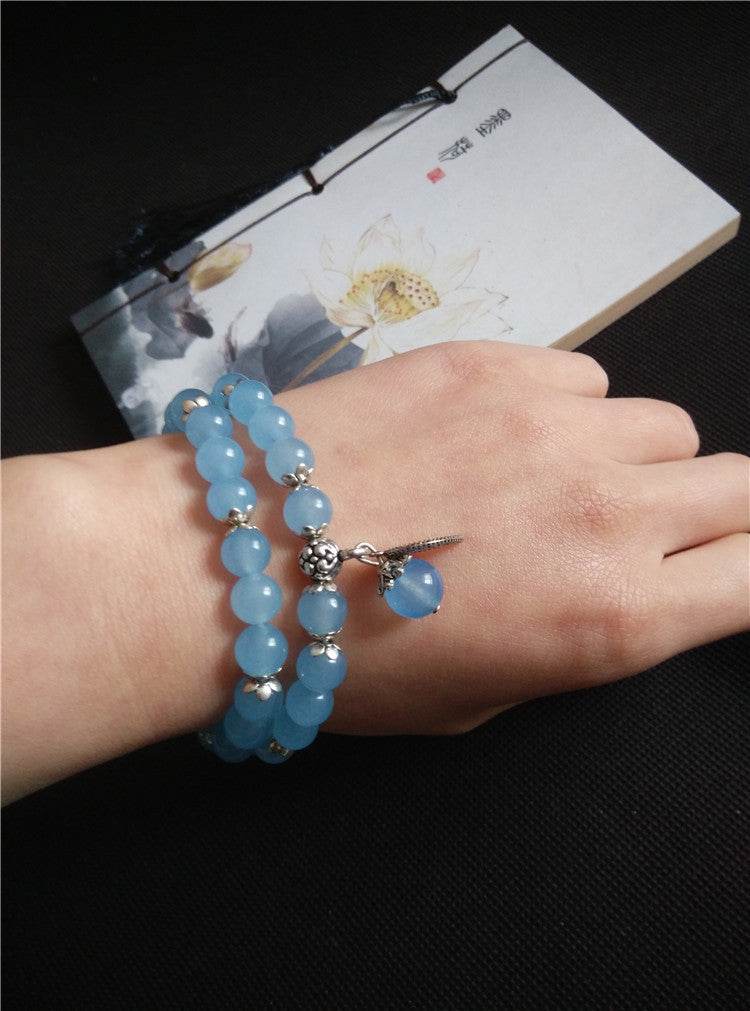 Blue Crystal Bracelets - Velora