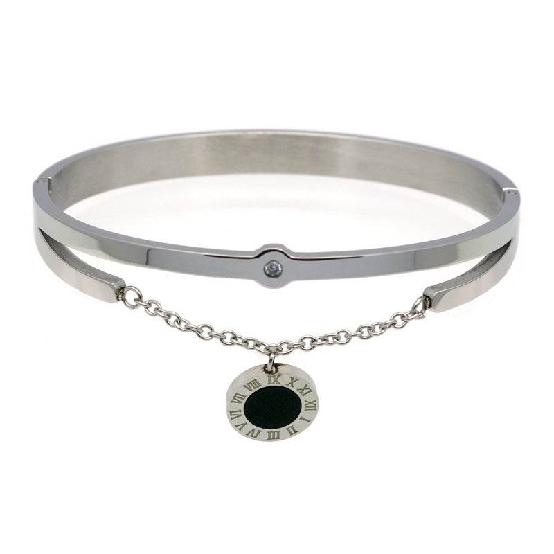 Metal Numbers Rome Fringed Bracelets for Women - Velora