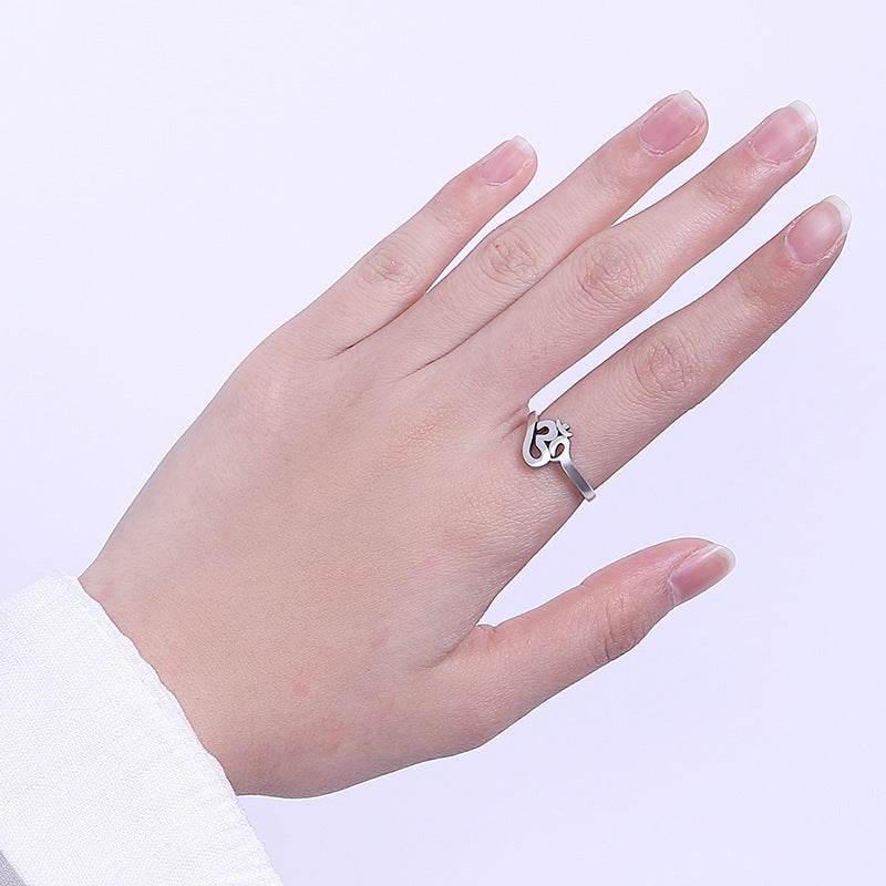 Hindu symbol ring - Velora