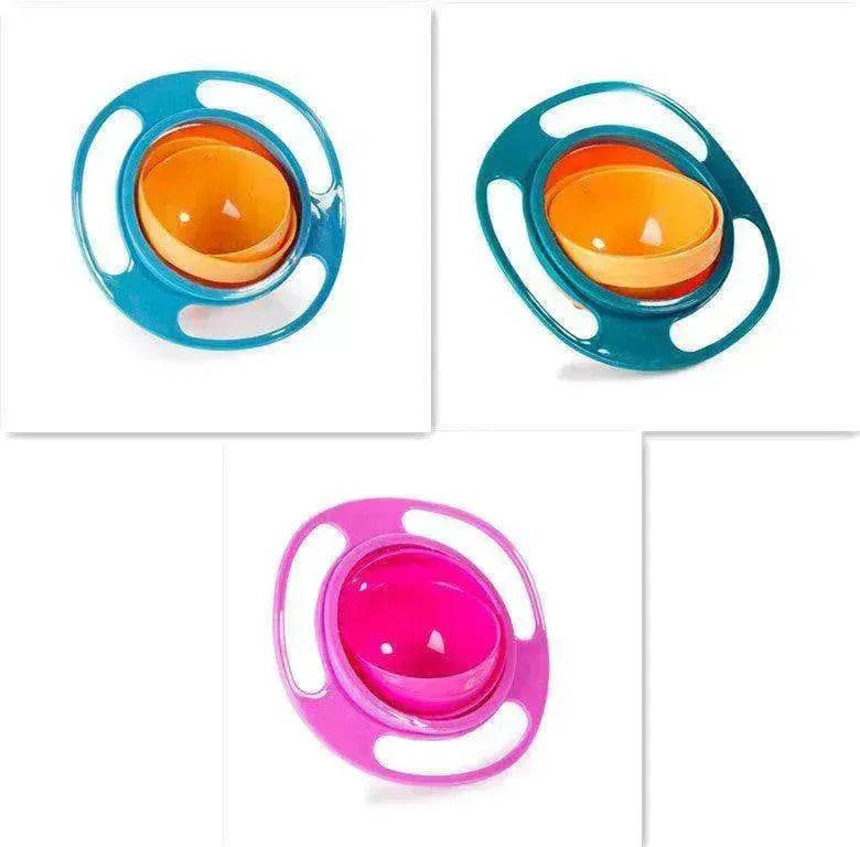 360 Rotate Universal Spill-proof Bowl Dishes - Velora