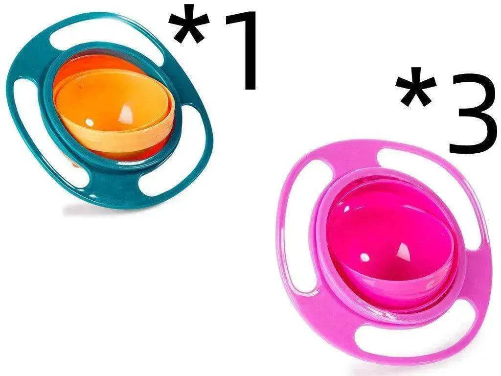 360 Rotate Universal Spill-proof Bowl Dishes - Velora