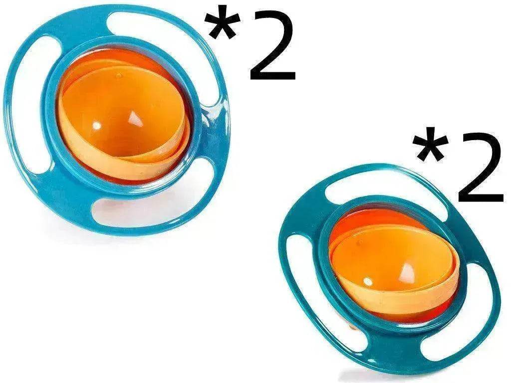 360 Rotate Universal Spill-proof Bowl Dishes - Velora